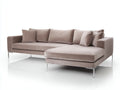 Wohnzimmer Sofa 290×190×86 cm Stoffbezug Beige - moderner Komfort für Wohnbereich
